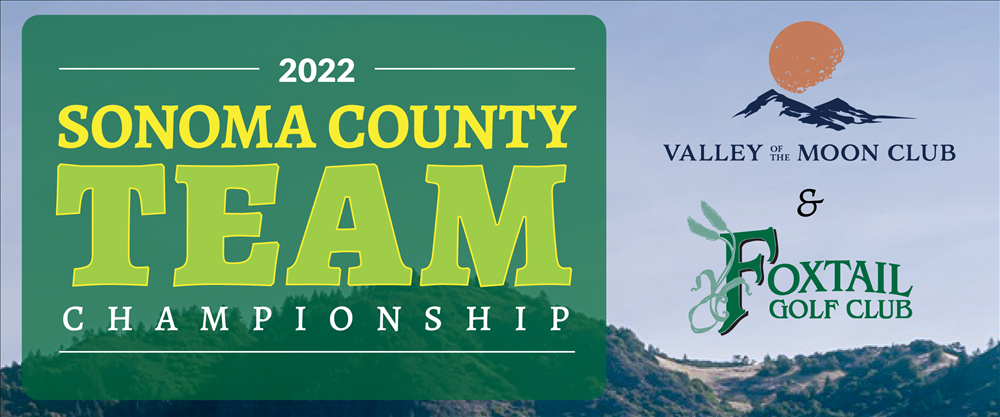 Sonoma County Team Championship headline on image of Mount Hood