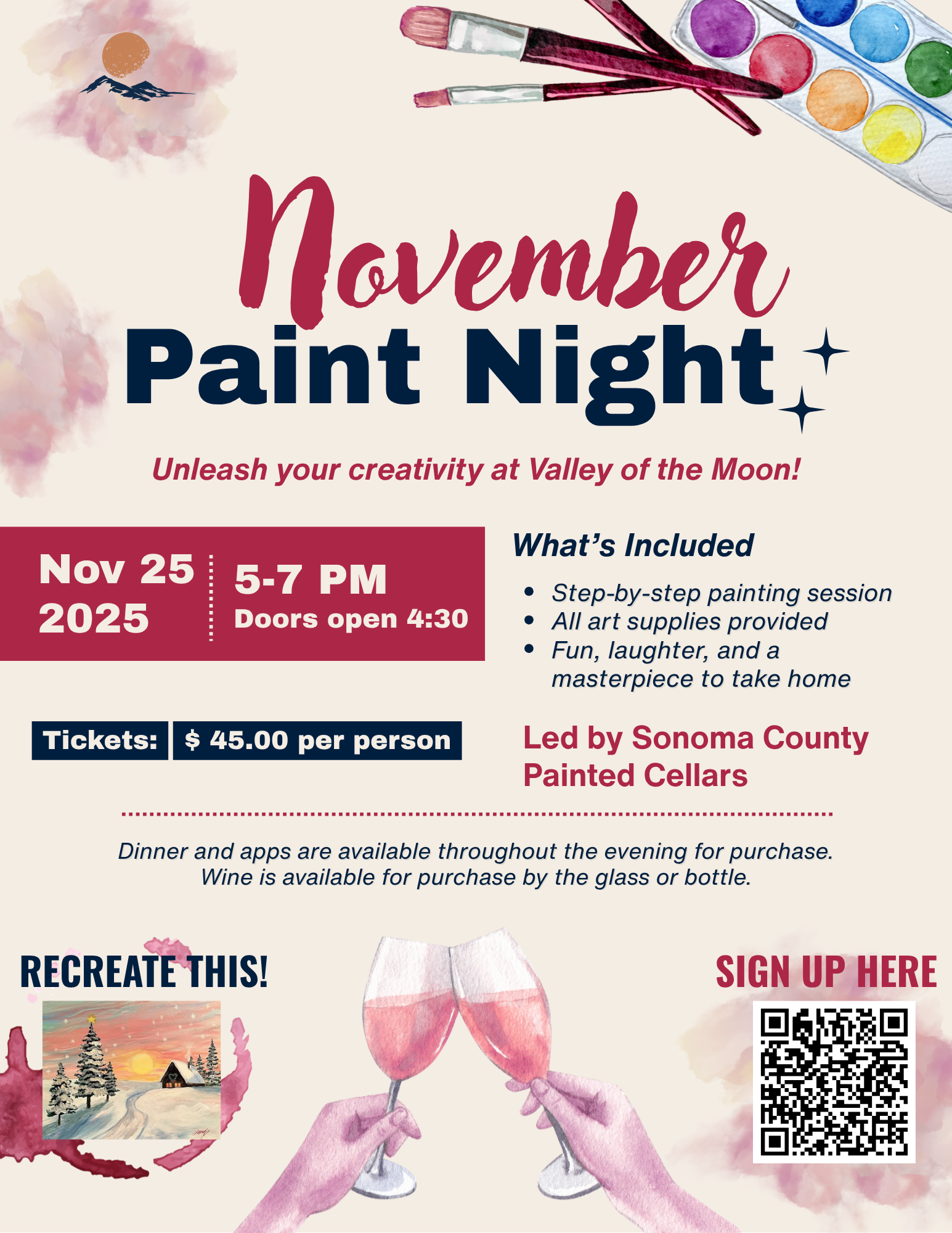 VOM Nov Paint Night