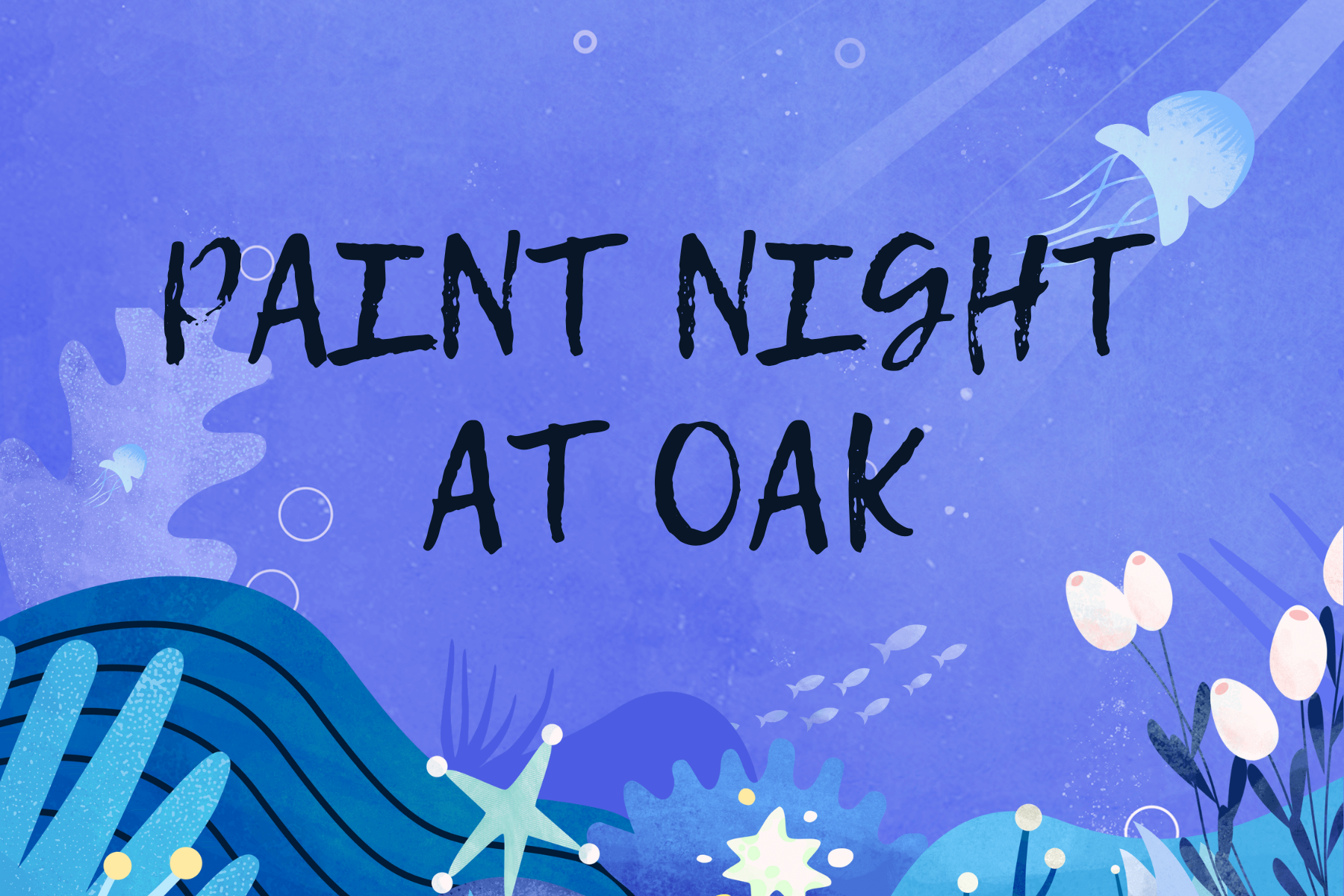 VOM Paint Night At OAK 6 x 4 in