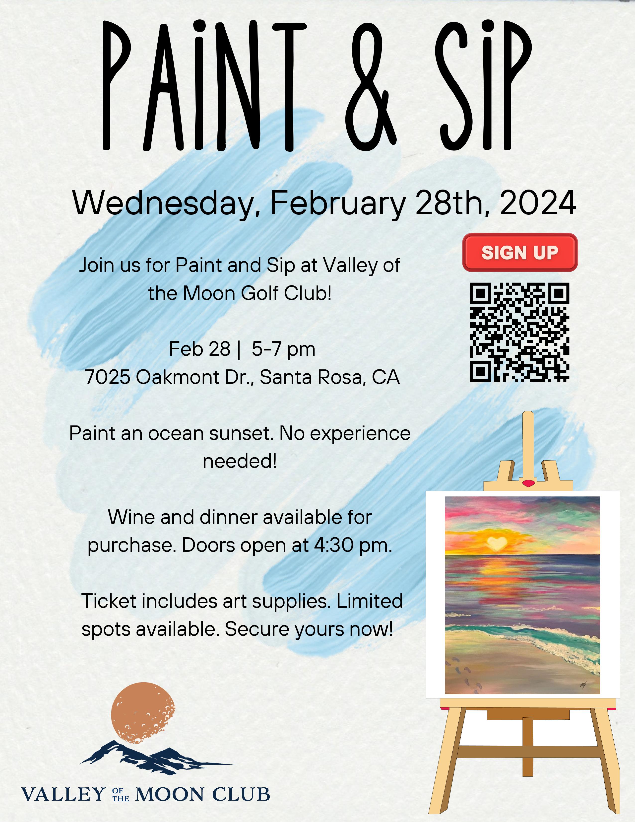 VOM Paint Night Feb Flyer