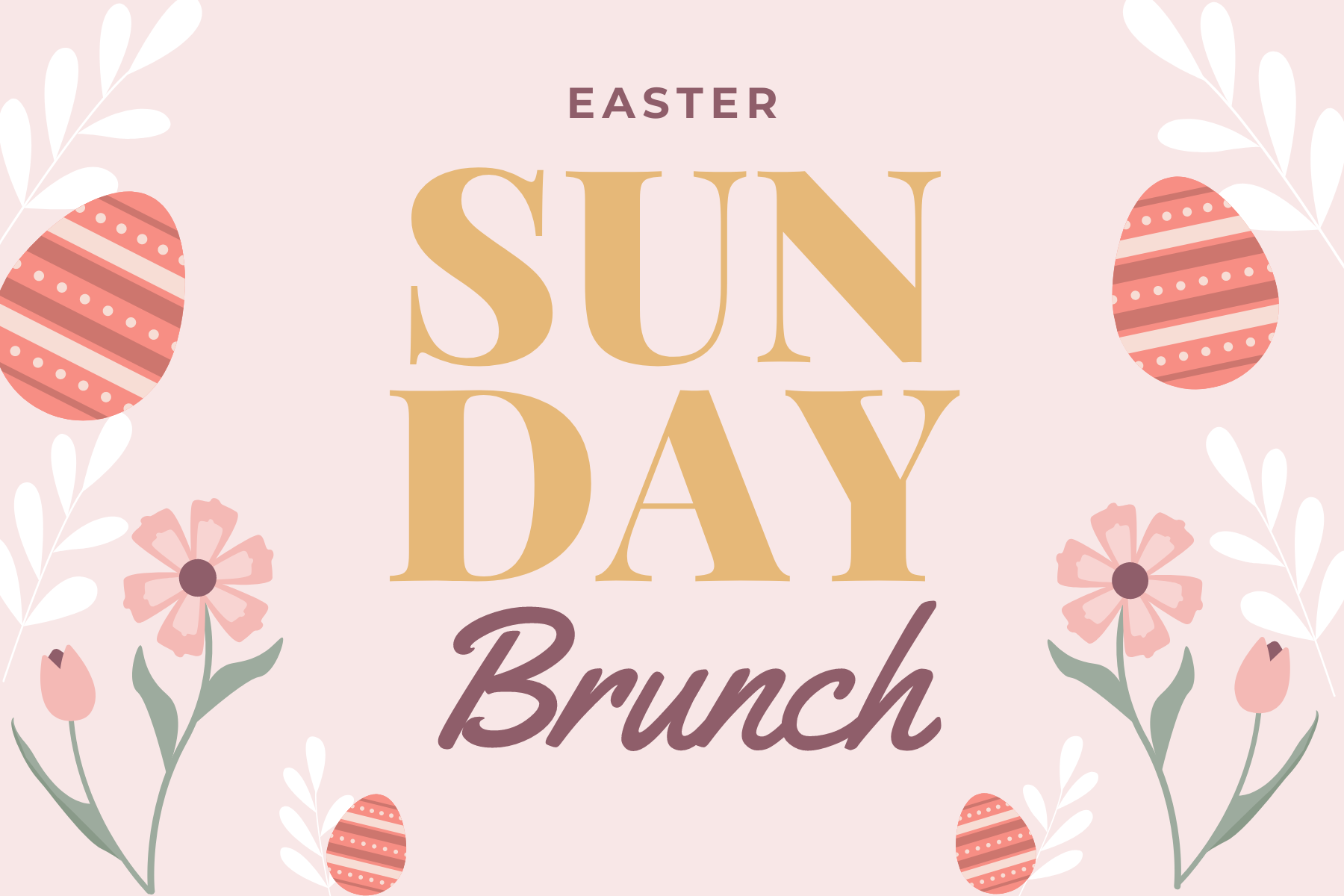 VOM of Easter Brunch 2024 6 x 4 in